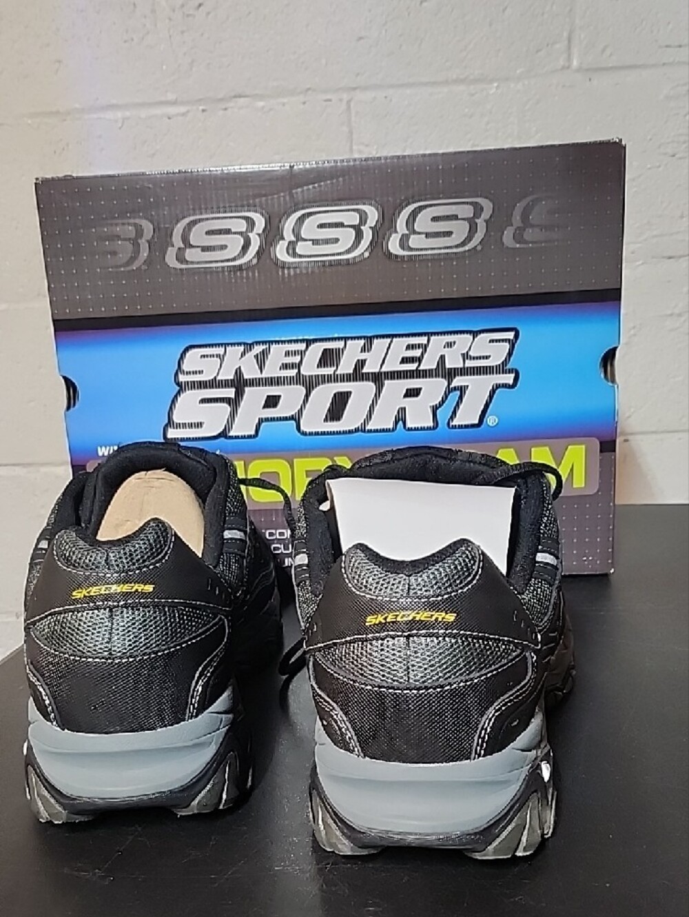 Skechers Sport Men's Black and Gray Trail Runners - Picture 5 of 7